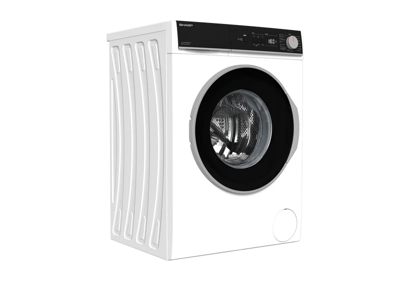 SHARP ES-NFA814BW1NA-CZ Freestanding Washing Machine 8 kg 1400 RPM A Class with Advanced Inverter Motor Technology
