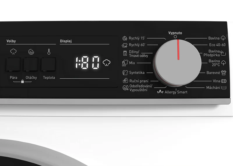 SHARP ES-NFA814BW1NA-CZ Freestanding Washing Machine 8 kg 1400 RPM A Class with Advanced Inverter Motor Technology