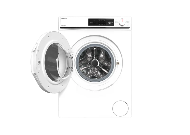 SHARP ES-NFA714BWNA-FR Freestanding Washing Machine 7 kg 1400 RPM A Class with Advanced Inverter Motor Technology