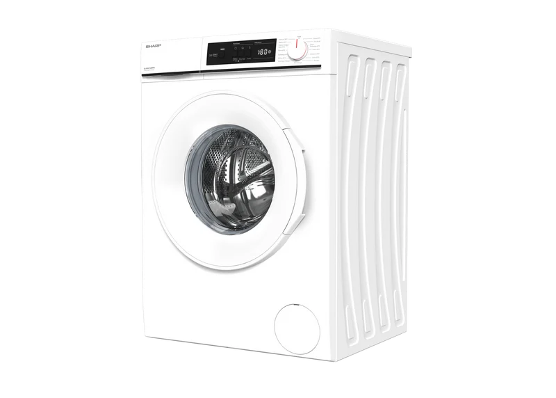 SHARP ES-NFA714BWNA-FR Freestanding Washing Machine 7 kg 1400 RPM A Class with Advanced Inverter Motor Technology