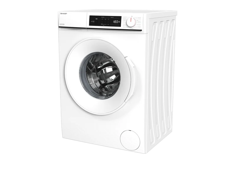 SHARP ES-NFA714BWNA-FR Freestanding Washing Machine 7 kg 1400 RPM A Class with Advanced Inverter Motor Technology