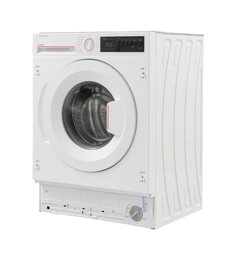 SHARP ES-NDIB7141WD-EN Integrated Washer Dryer 7 / 5 kg 1400 RPM E Class with Advanced Inverter Motor Technology