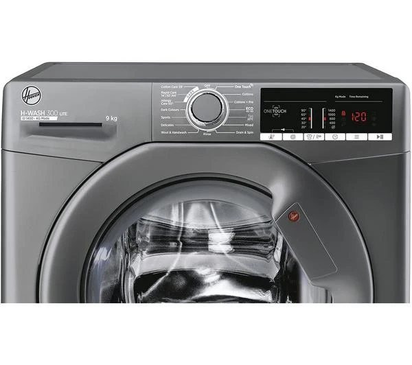 Lavadora Hoover 9kg inox 1400rpm (026086) OUTLET