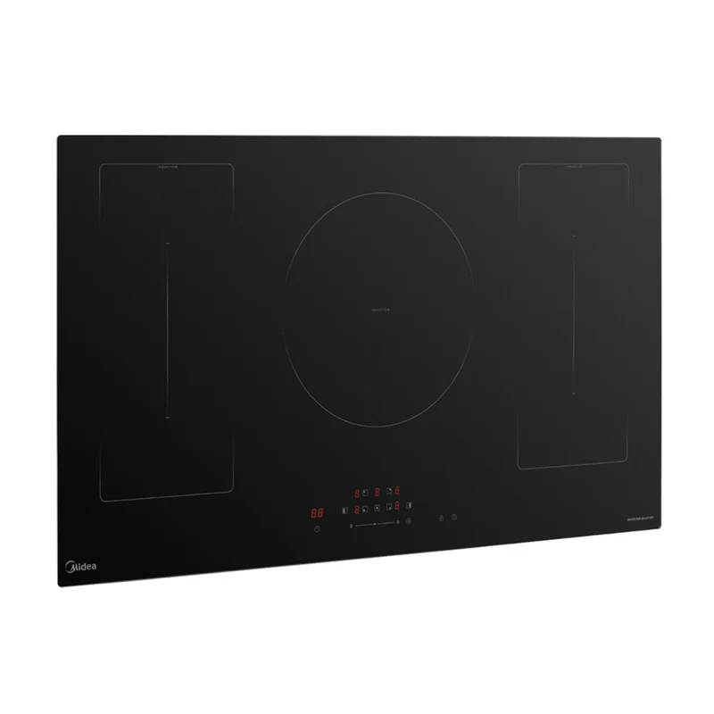 Midea Plantilla de Inducción Eléctrica Empotrable 5 Discos 90 cm, MIC90T5ZCGK