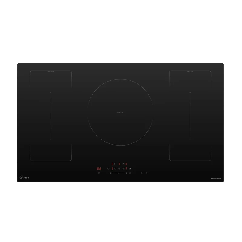 Midea Plantilla de Inducción Eléctrica Empotrable 5 Discos 90 cm, MIC90T5ZCGK