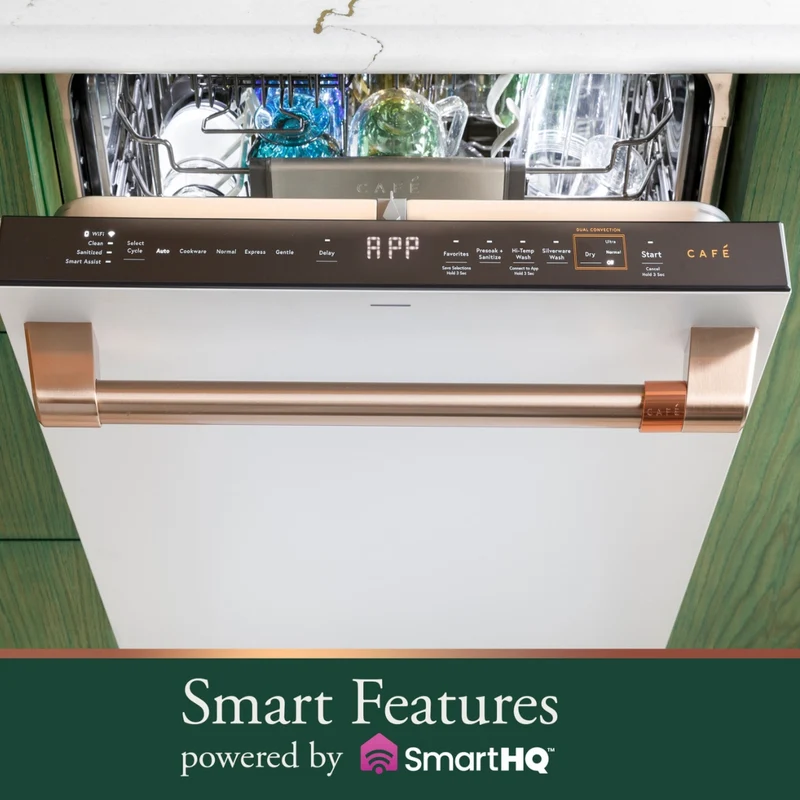 Café Appliances Lavaplatos Empotrable Smart 24" CustomFit Energy Star, CDT888P4VW2