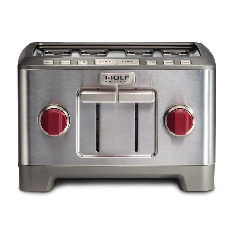 Wolf Tostador de Pan 4 Rebanadas Gourmet (WGTR104S)