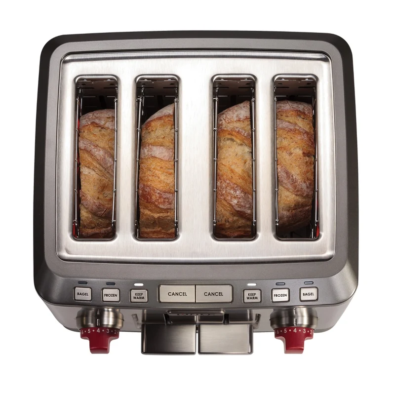 Wolf Tostador de Pan 4 Rebanadas Gourmet (WGTR104S)