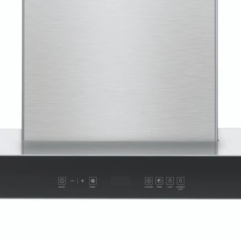 GE Profile Extractor de Grasa de Acero Inoxidable y Vidrio Negro 90 CM (CGP9019I6I)