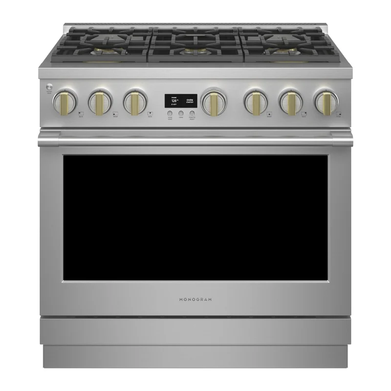 Monogram Cocina de Gas Profesional 36" 6 Quemadores, ZDP366NTSS