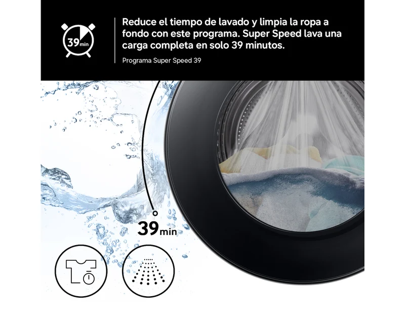 Lavadora Samsung 10kg blanca 1400rpm (026386) OUTLET