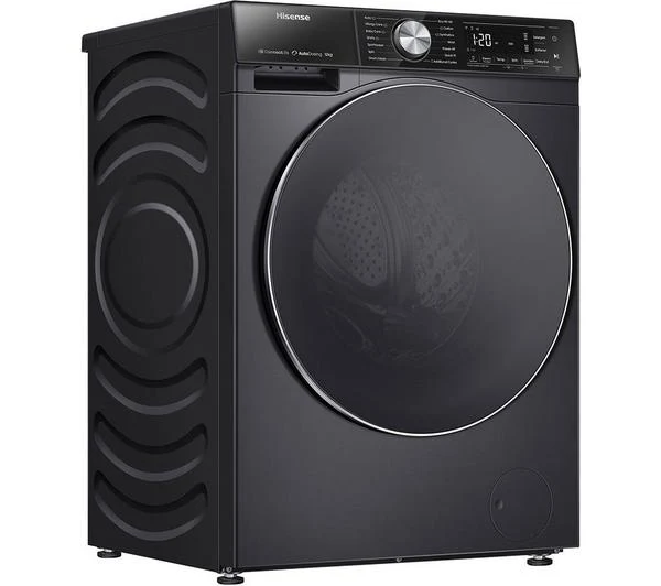 Lavadora Hisense 12kg negra 1400rpm (026313) OUTLET