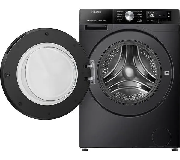 Lavasecadora Hisense 10/6kg negra 1400rpm (026359) OUTLET