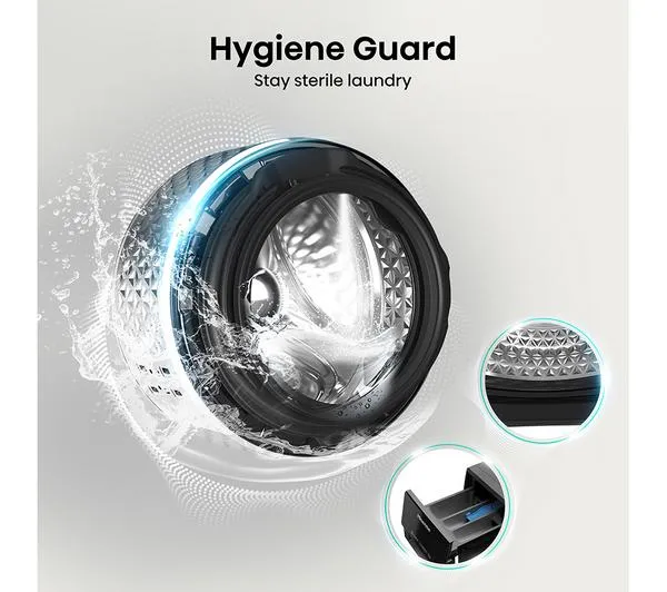 Lavasecadora Hisense 10/6kg negra 1400rpm (026359) OUTLET