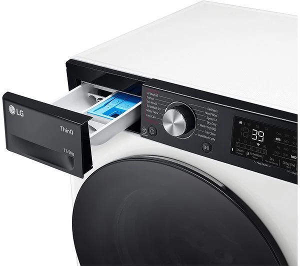 Lavasecadora LG 11/6kg blanca 1400rpm (026348) OUTLET