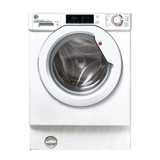Lavasecadora Hoover 9/5kg integración blanca 1600rpm (026102) OUTLET
