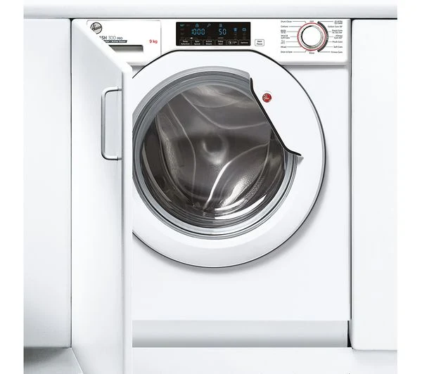 Lavasecadora Hoover 9/5kg integración blanca 1600rpm (026102) OUTLET