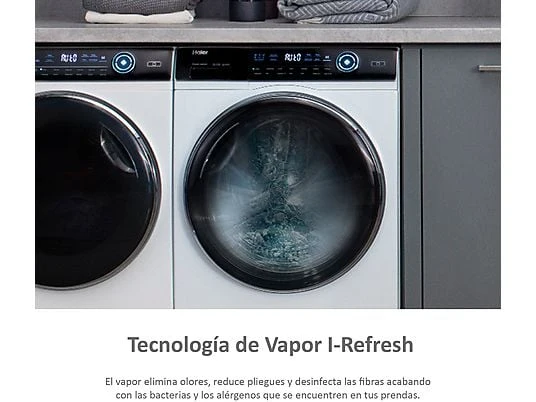 Lavasecadora Haier 12/8kg blanca 1400rpm (026192) OUTLET