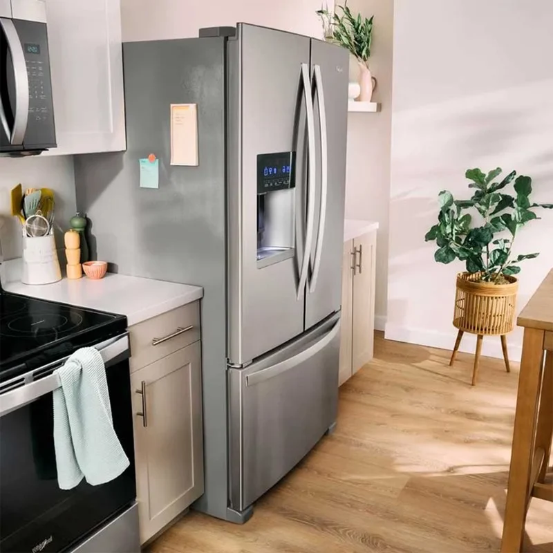 Whirlpool Refrigeradora French Door 24.7 Pies Cúbicos, WRFF3436RZ