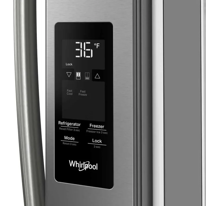 Whirlpool Refrigeradora French Door 31 Pies Cúbicos, WRFF3136SZ