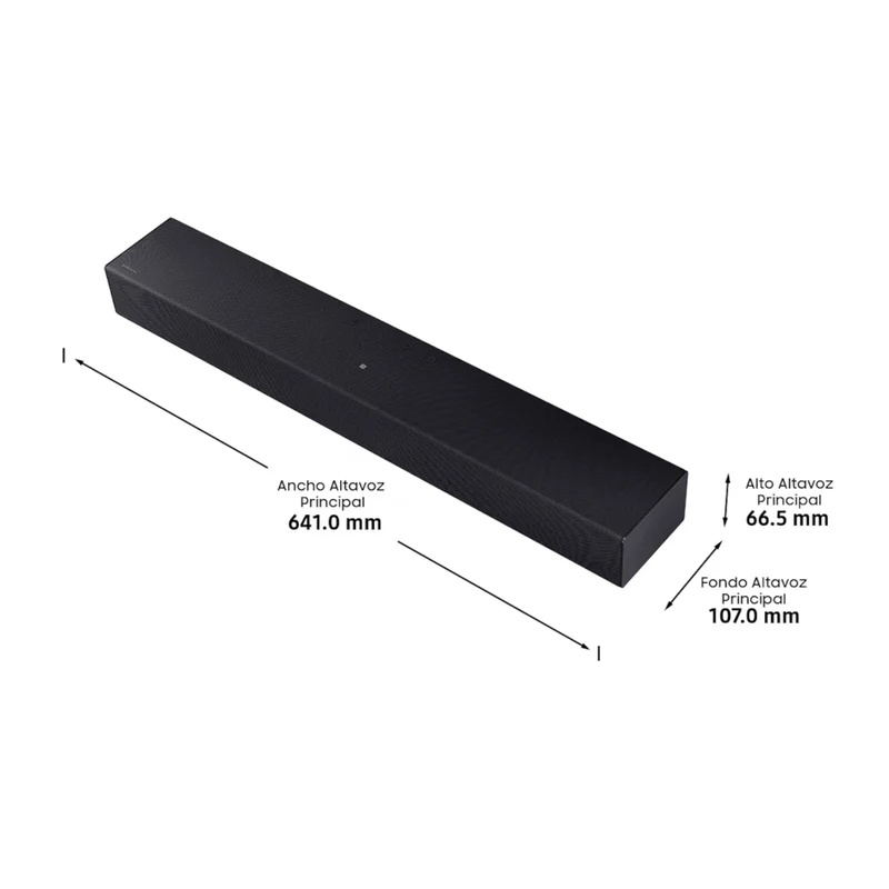 Samsung Pantalla 85" 4K UHD Smart U8000F, UN85U8000FPXPA + Gratis Barra de Sonido 2.0 Canales con Subwoofer, HW-B400F/ZP