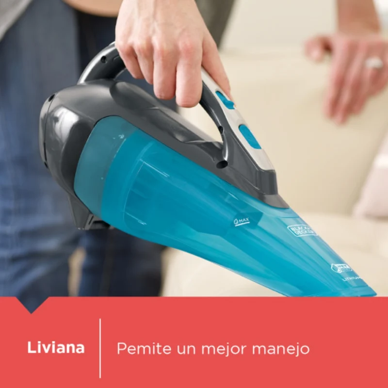 Black & Decker Aspiradora de Mano Inalámbrica Dustbuster (HLWVA325J21-B3) Caja Abierta