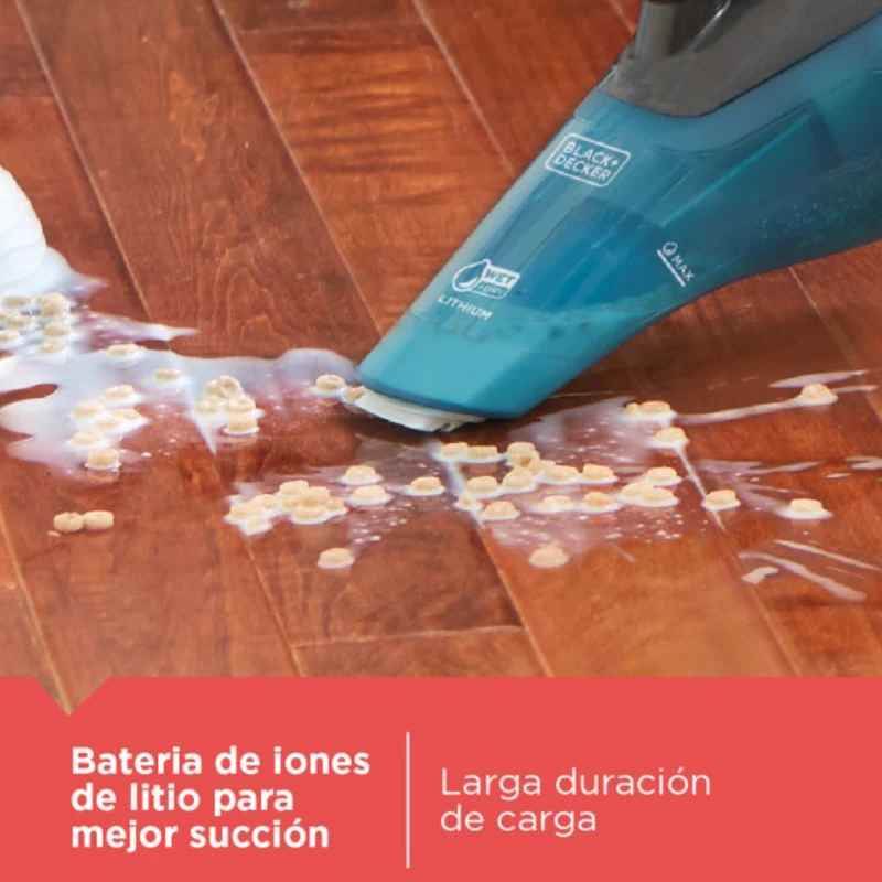 Black & Decker Aspiradora de Mano Inalámbrica Dustbuster (HLWVA325J21-B3) Caja Abierta