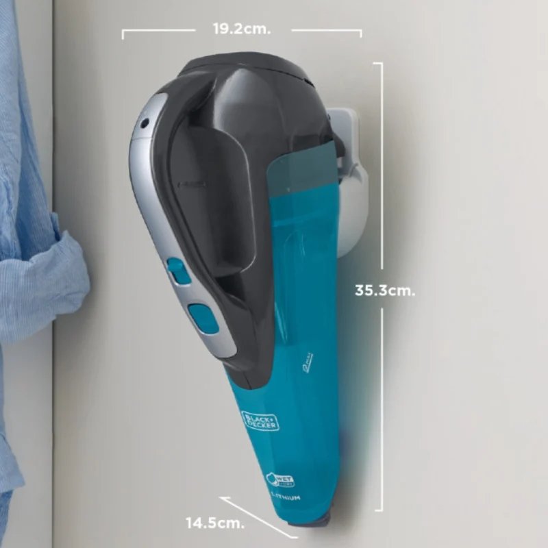 Black & Decker Aspiradora de Mano Inalámbrica Dustbuster (HLWVA325J21-B3) Caja Abierta