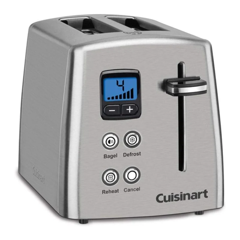 Cuisinart Tostador de Pan con Temporizador 2 Rebanadas, CPT-415P1