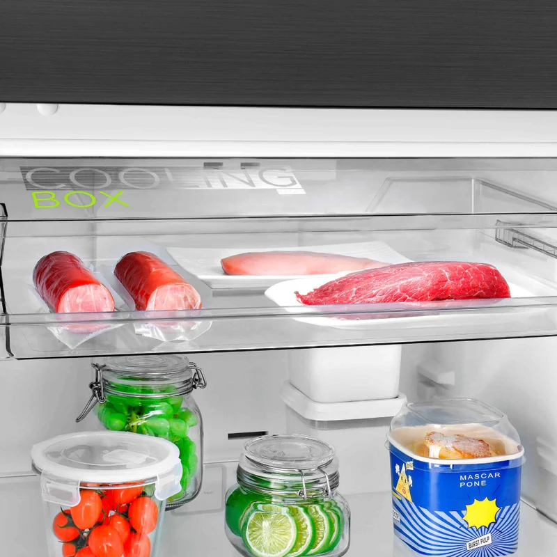 Midea Refrigeradora Top Freezer 15 Pies Cúbicos Inverter Quattro, MDRT580MTM28WD