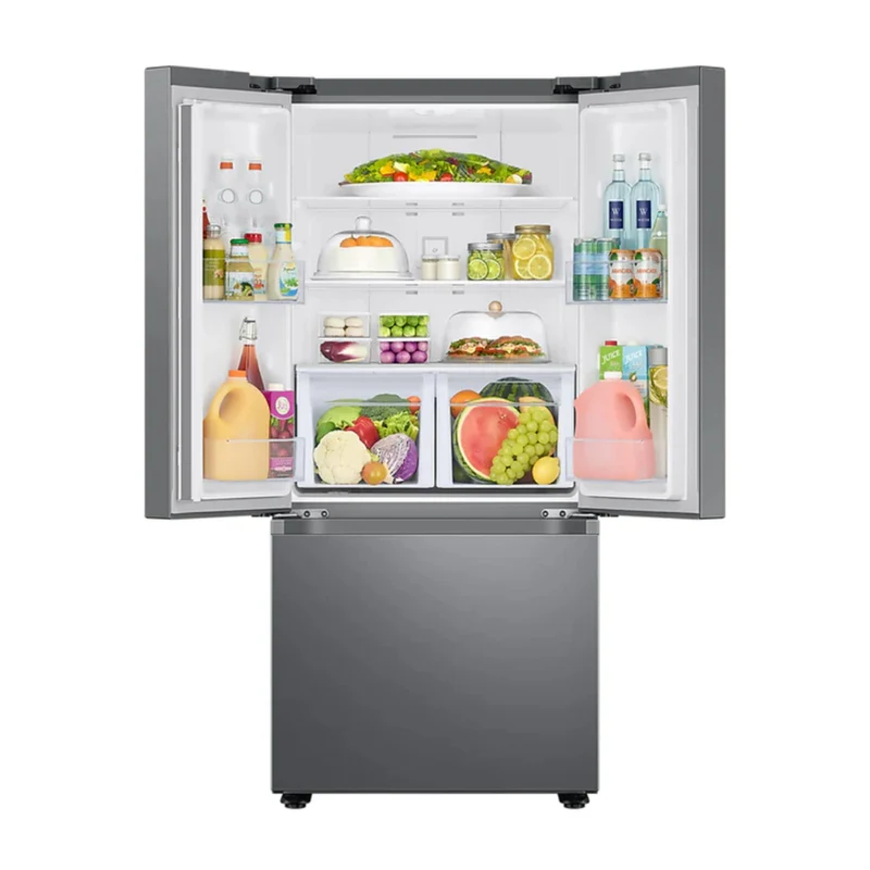 Samsung Refrigeradora French Door 22 Pies Cúbicos RF22A4010S9/AP, Caja Abierta