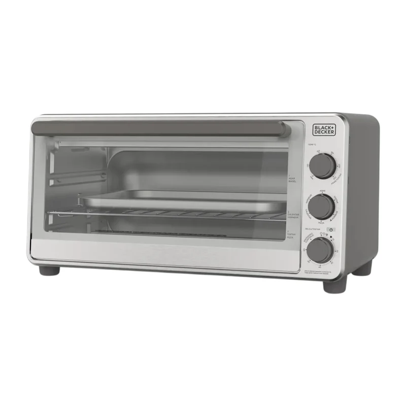 Black & Decker Horno Tostador de Convección Extra Ancho 12 Rebanadas, TO8230-0GDLA
