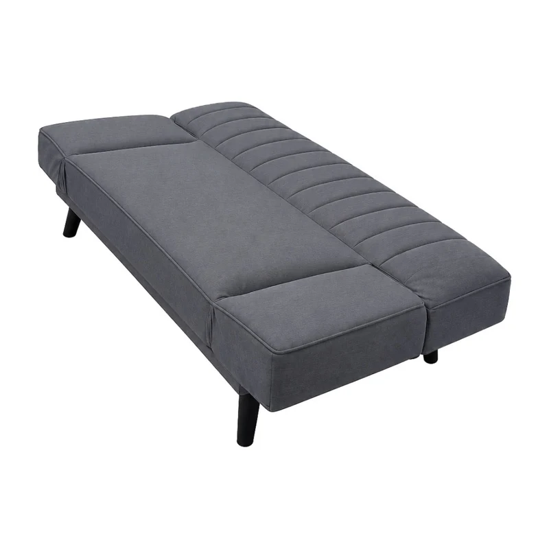 Tokoa Sofá Cama Tela de Lino con Brazos Ajustables 188x79x82cm (SA-4379)