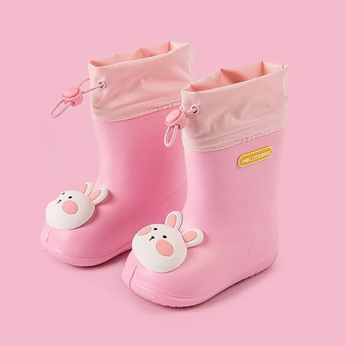 Botas Impermeables Infantiles con Diseño de Animalitos