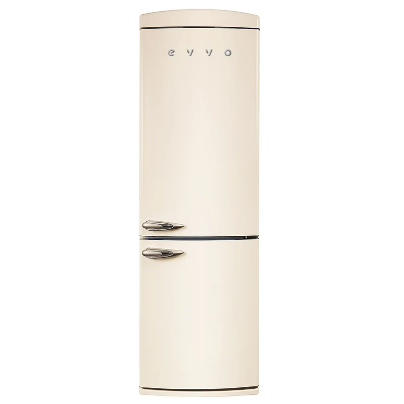 Frigorífico Combi Evvo F60 Retro Beige