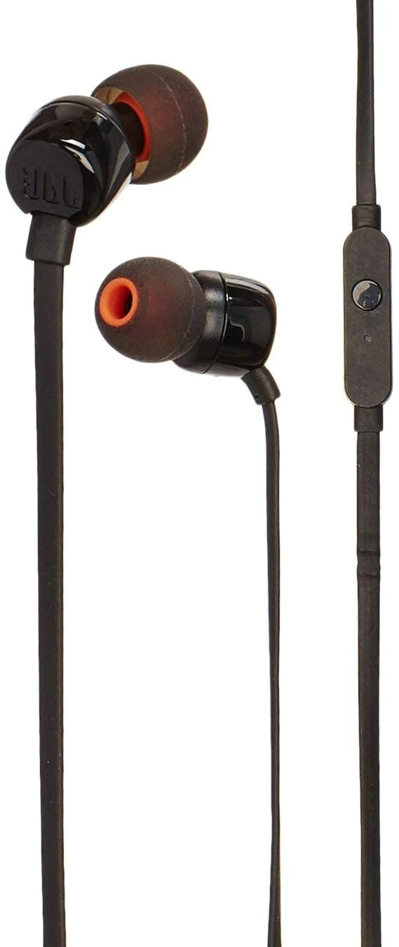 JBL JBLT110BLK In-ear Negro