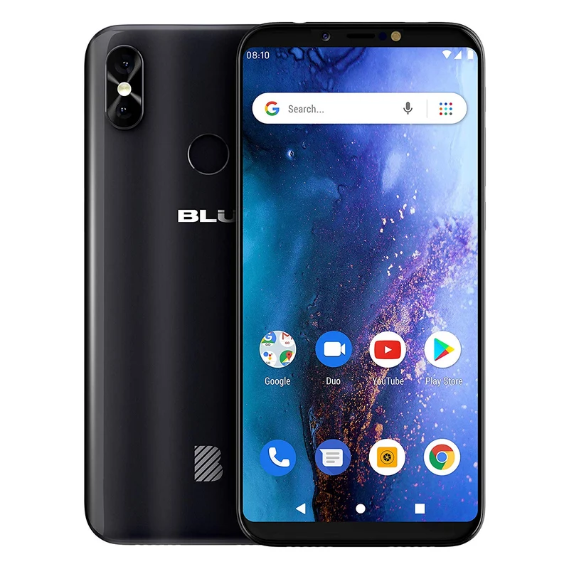 Blu Vivo Go Factory - Teléfono Desbloqueado (Pantalla de 6,0", 16 GB), Color Negro