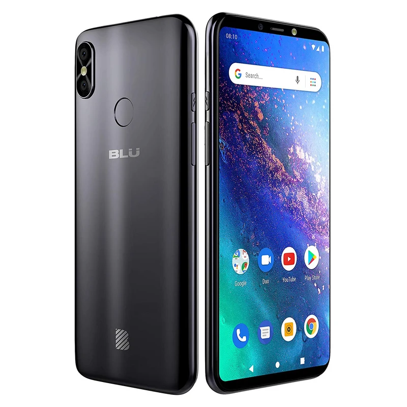 Blu Vivo Go Factory - Teléfono Desbloqueado (Pantalla de 6,0", 16 GB), Color Negro