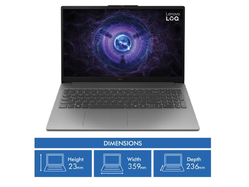 Lenovo LOQ 15.6" i5 16GB 512GB RTX 3050 6GB Gaming Laptop