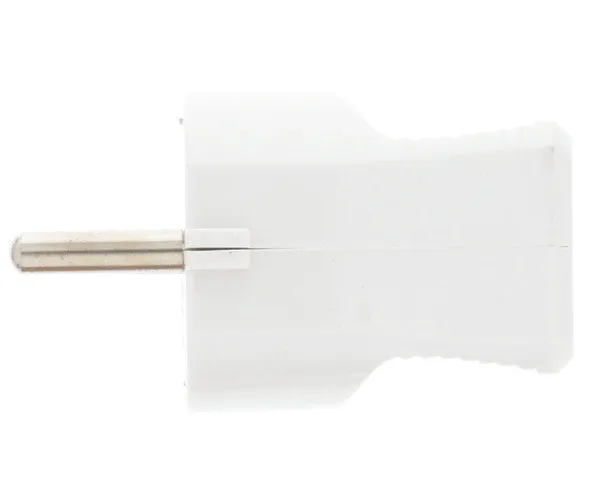 Clavija schuko blanca 16a 250v | AS07102