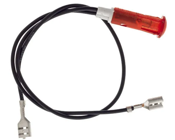 Piloto luz ø9 mm. rojo