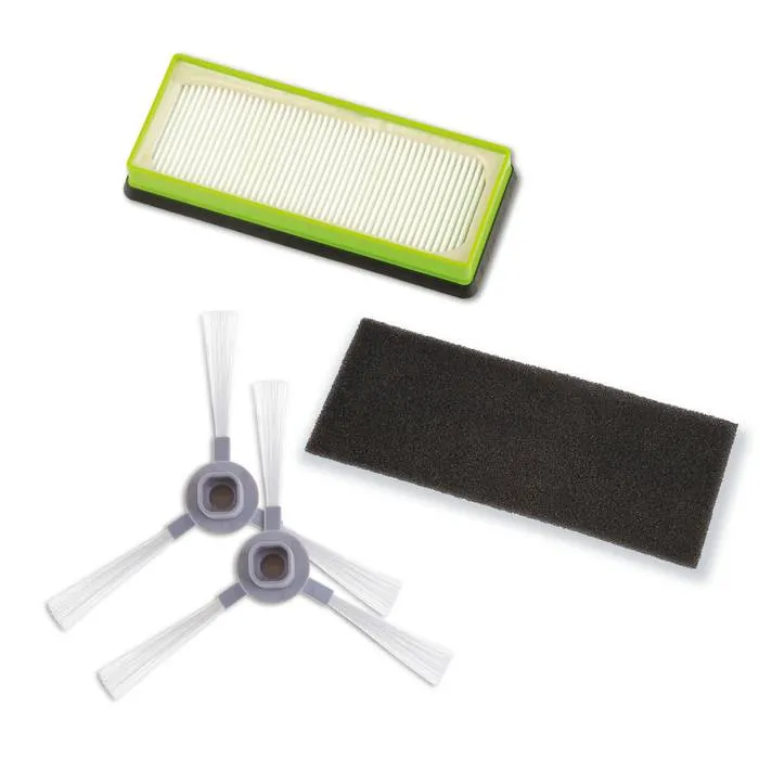 Kit de filtros y cepillos laterales robot aspirador Rowenta X-Plorer ZR177002