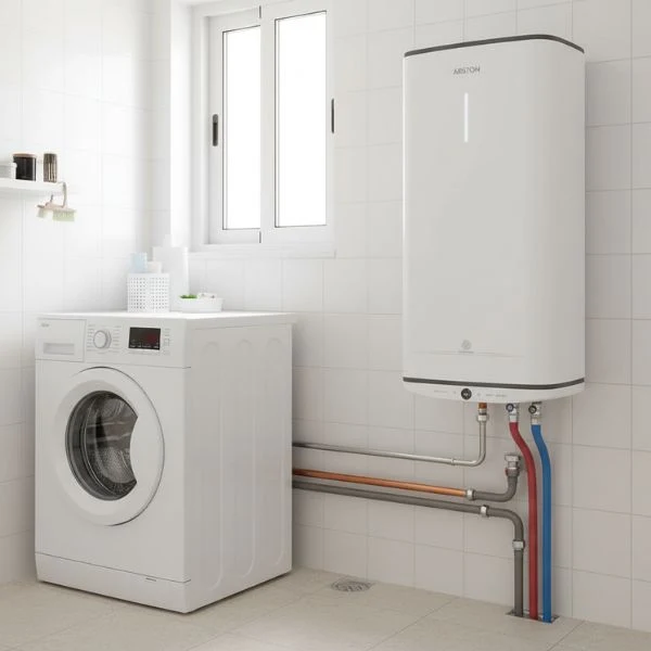 Termo Eléctrico Plano Multiposición con Doble Depósito y ECO EVO · Alta Eficiencia y Rápido Calentamiento