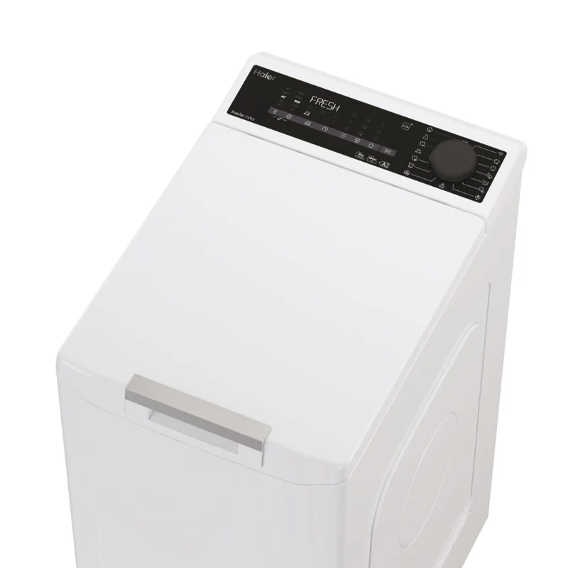 Lavadora carga superior Haier THASN286TM5S, Blanco, 8 kg, 1200 rpm, A