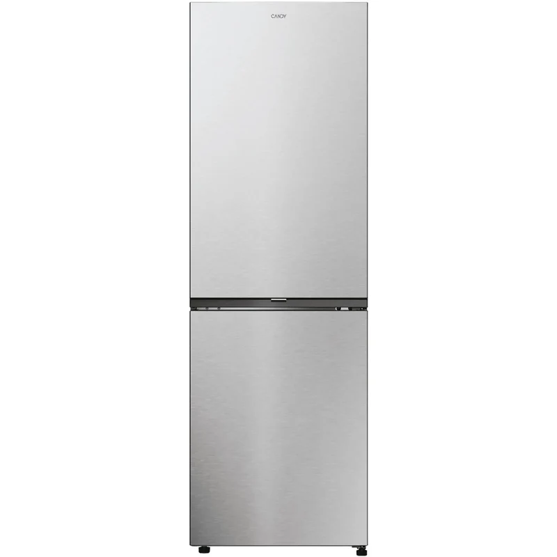 Frigorífico Combi Candy CNCQ2T618EX, No Frost, 185 cm, 355 L, 4 Cajones, Eficiencia E - Inox
