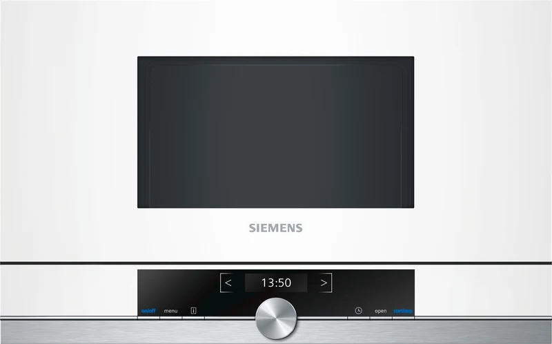 MICROONDAS INTEGRABLE SIEMENS IQ700 BF634LGW1 21L S/P CRISTAL BLANCO 900W