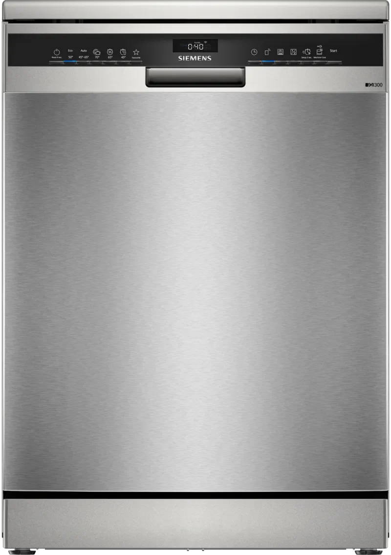 OFERTA LAVAVAJILLAS SIEMENS iQ300 SN23HI02ME, INOX, 14 Servicios, Tercera Bandeja, Clase D, Blanco