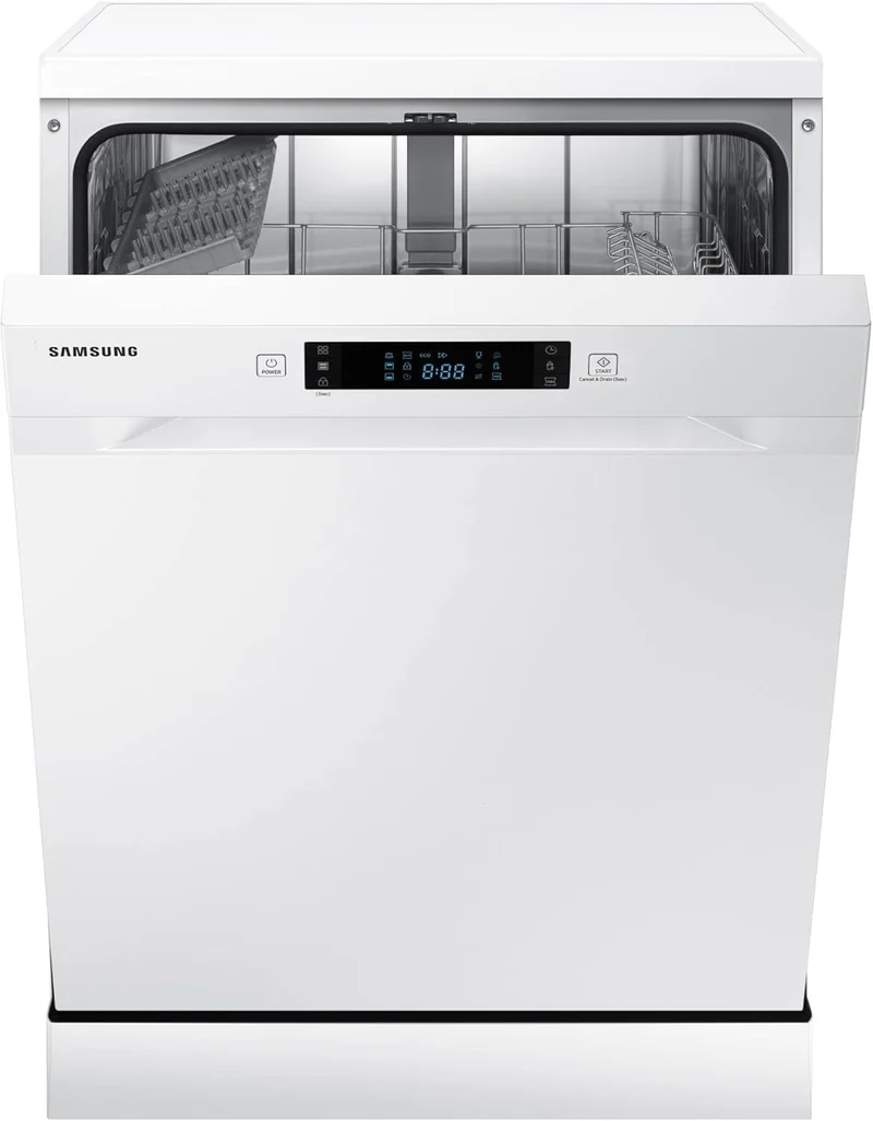 - Lavavajillas de libre instalación, SAMSUNG DW60M6040FW 13cubiertos A++ con Función Higiene [Clase de eficiencia energética D]