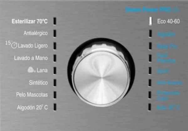 LAVADORA FAGOR 9KG 1400RPM 4FE9614X INOX CLASE B VAPOR