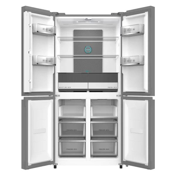 FRIGORIFICO AMERICANO VOK 4 PUERTAS INVERTER EVR-474MNEI INOX.